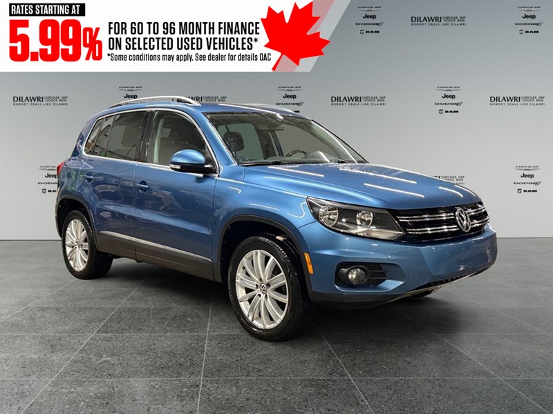 2017 Volkswagen Tiguan 4MOTION 4dr Comfortline