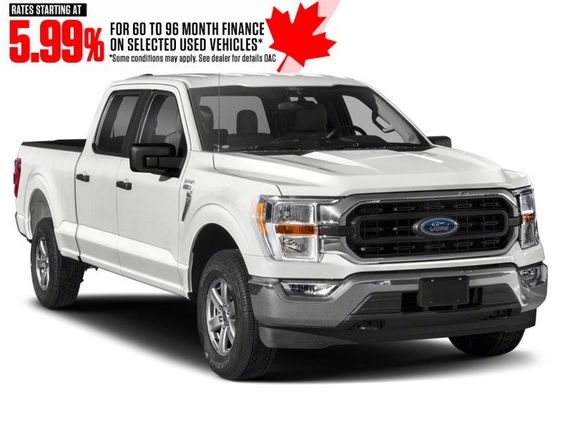 2022 Ford F-150 XLT 4WD SuperCrew 5.5' Box Exterior Shot 8