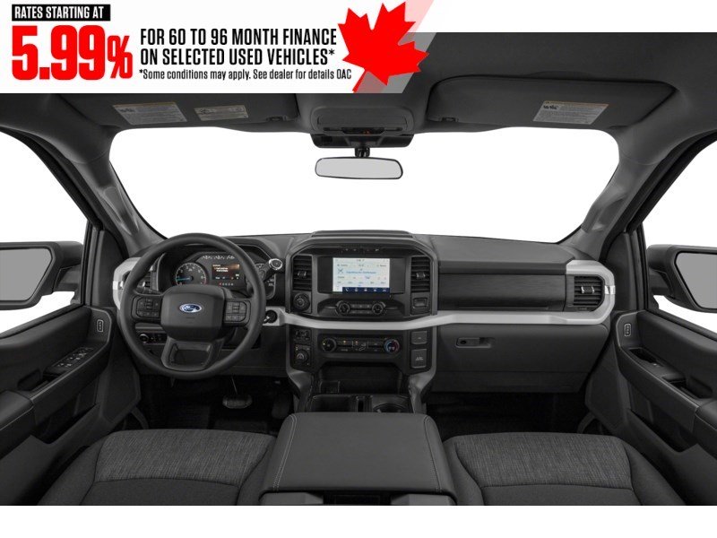 2022 Ford F-150 XLT 4WD SuperCrew 5.5' Box Interior Shot 6