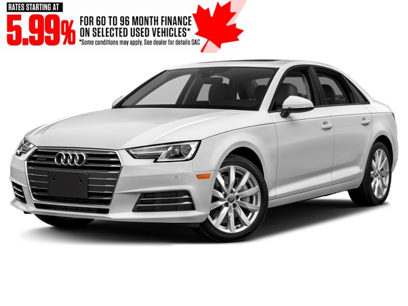 2018 Audi A4 2.0 TFSI quattro Komfort S tronic Exterior Shot 1