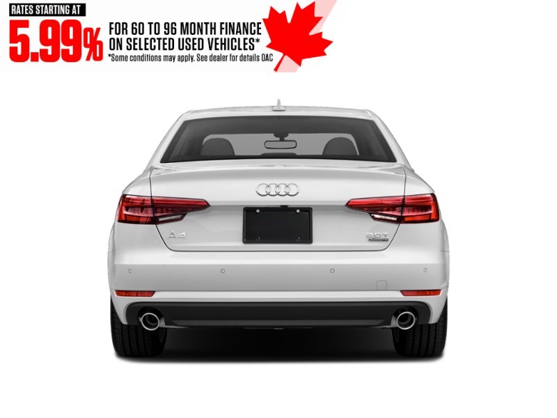 2018 Audi A4 2.0 TFSI quattro Komfort S tronic Exterior Shot 8