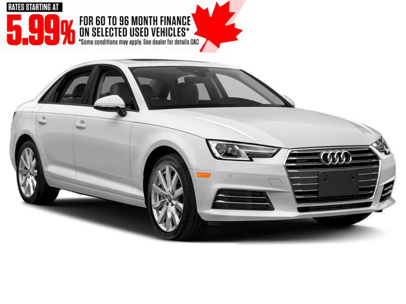 2018 Audi A4 2.0 TFSI quattro Komfort S tronic Exterior Shot 9
