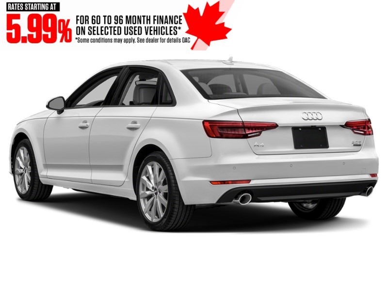 2018 Audi A4 2.0 TFSI quattro Komfort S tronic Exterior Shot 10
