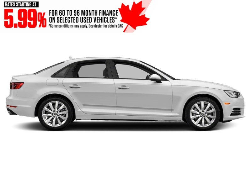 2018 Audi A4 2.0 TFSI quattro Komfort S tronic Exterior Shot 11