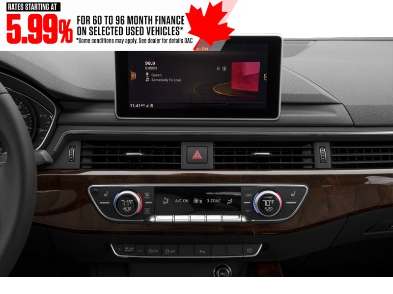 2018 Audi A4 2.0 TFSI quattro Komfort S tronic Interior Shot 2