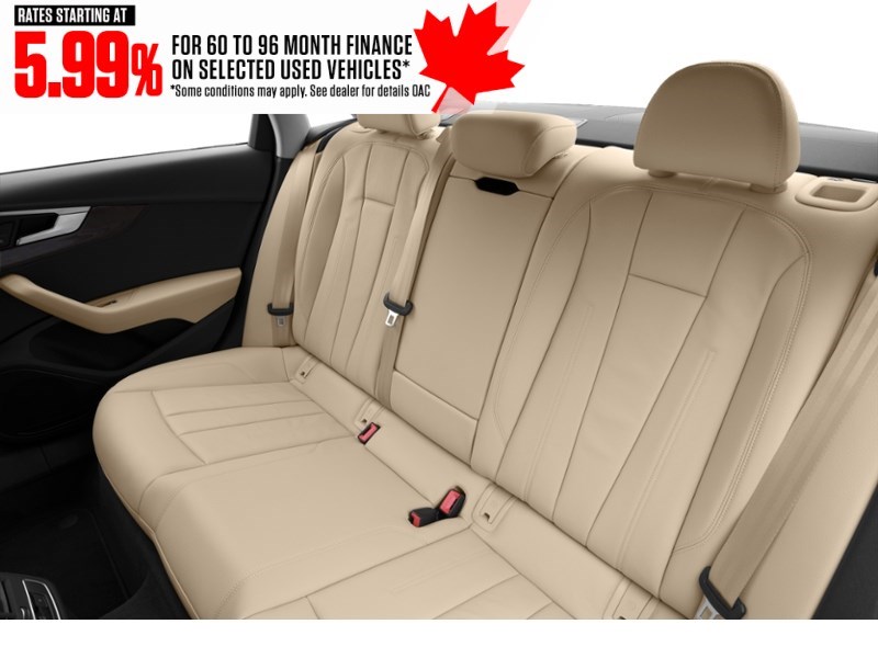 2018 Audi A4 2.0 TFSI quattro Komfort S tronic Interior Shot 5