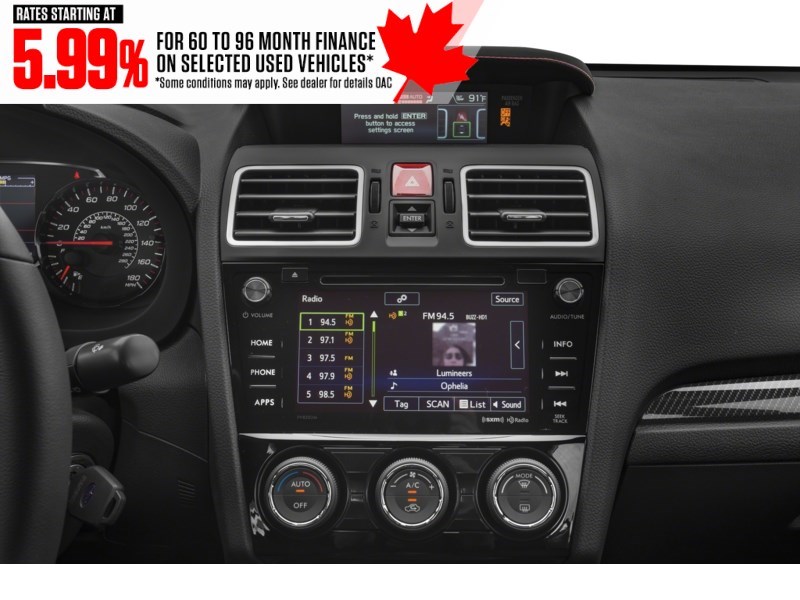 2020 Subaru WRX Sport-tech Manual Interior Shot 2