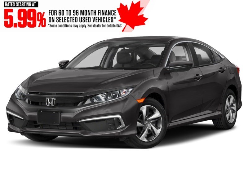 2020 Honda Civic LX CVT Exterior Shot 1