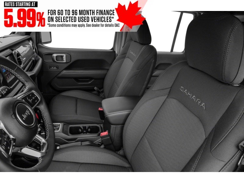 2019 Jeep Wrangler Unlimited Sahara 4x4 Interior Shot 4