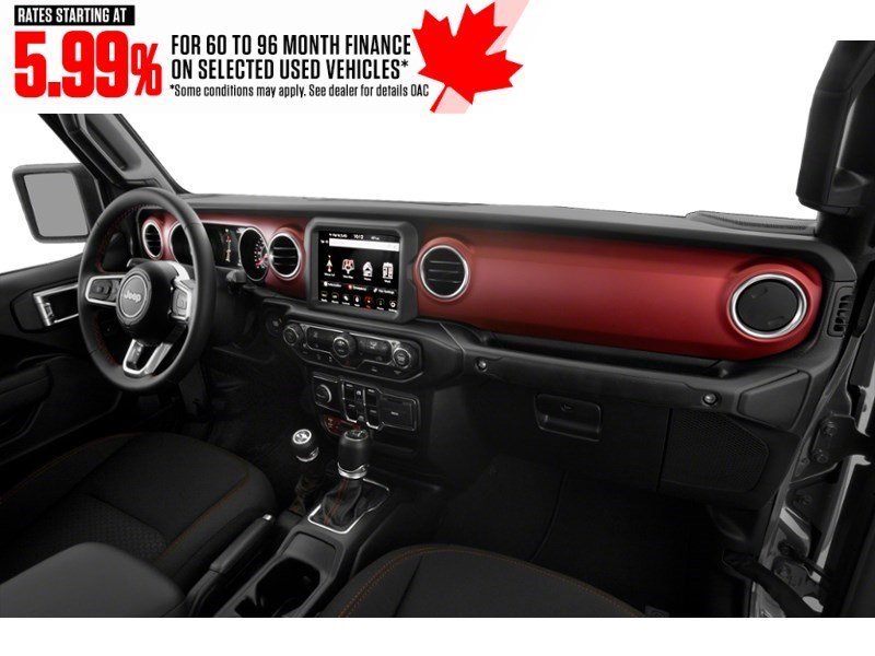 2023 Jeep Gladiator Rubicon 4x4 Interior Shot 1