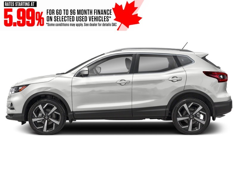 2023 Nissan Qashqai AWD SL CVT Pearl White Pearl Metallic  Shot 3