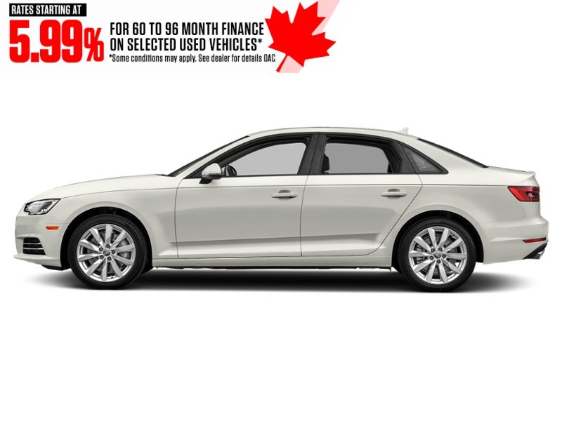 2018 Audi A4 2.0 TFSI quattro Komfort S tronic Ibis White  Shot 9