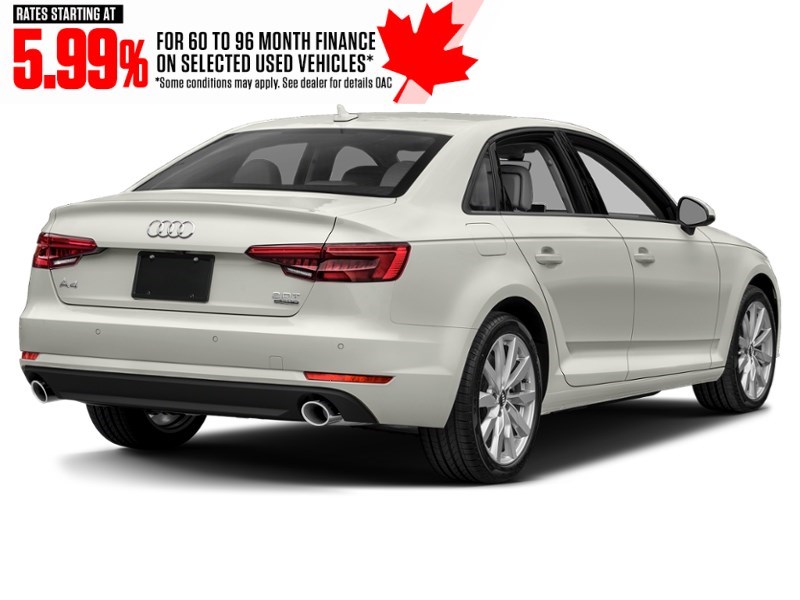 2018 Audi A4 2.0 TFSI quattro Komfort S tronic Ibis White  Shot 12
