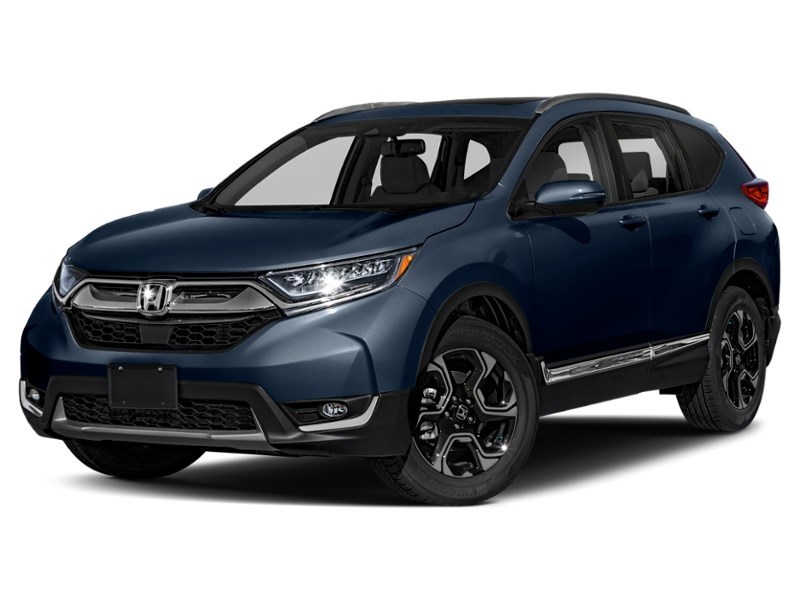 2018 Honda CR-V Touring AWD Obsidian Blue Pearl  Shot 1