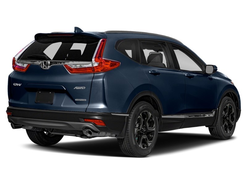 2018 Honda CR-V Touring AWD Obsidian Blue Pearl  Shot 2
