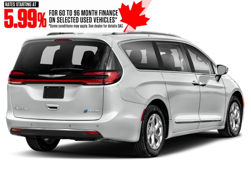 2022 Chrysler Pacifica Hybrid Limited 2WD Bright White  Shot 6